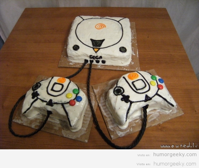 Tarta Dreamcast