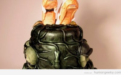 Tarta de boda Alien