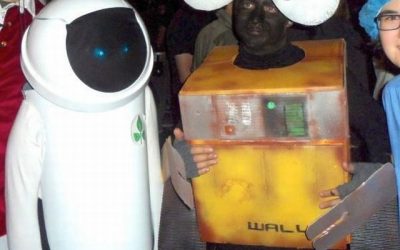 Disfraz de Eva y Wall-E