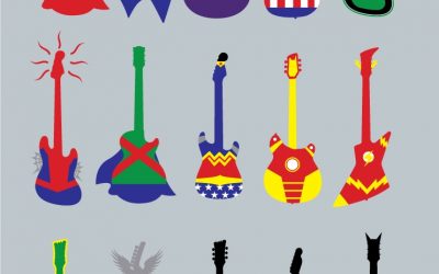 Si los superhéroes tuvieran guitarras…