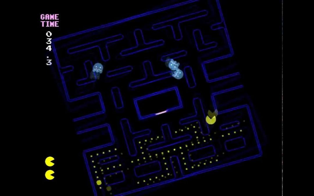 Pac-Man con gravedad