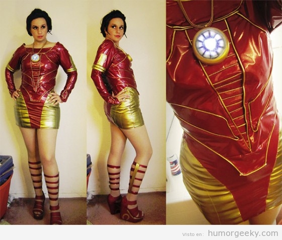 Vestido Iron Woman