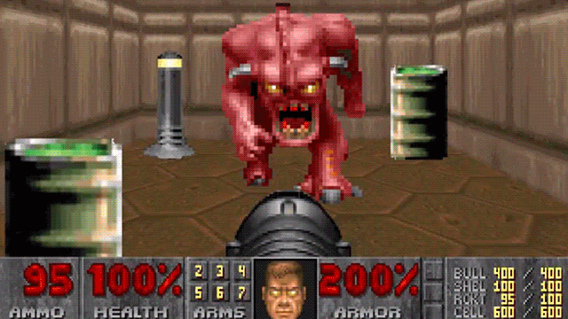 Escena de Doom remasterizada