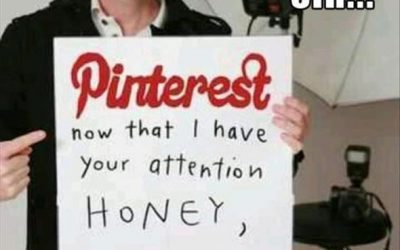 Para contactar con tu novia adicta a Pinterest
