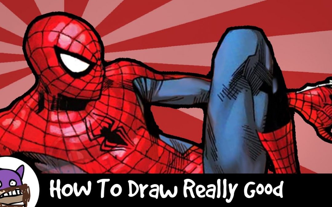 Cómo dibujar bien a Spiderman