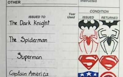 Spiderman, Batman, Superman y Capitán América son unos tipos muy leídos