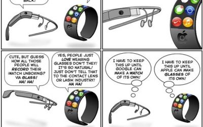 Google Glasses Vs. iWatch