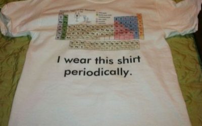 Llevo esta camiseta periódicamente