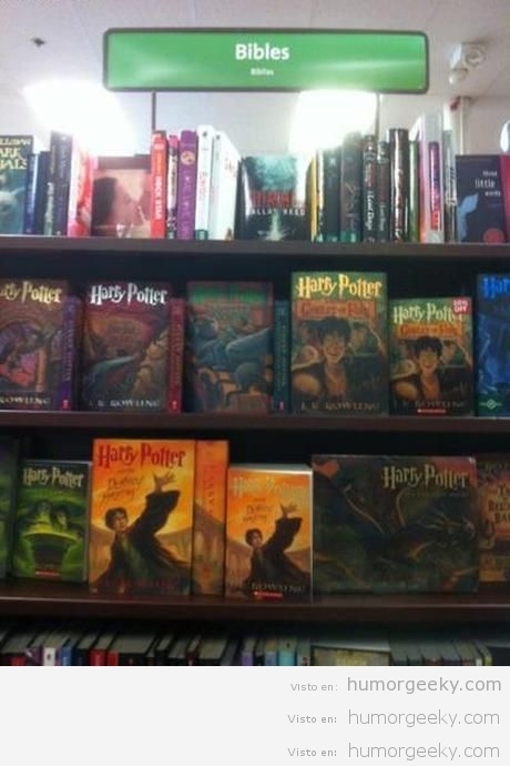 Aquí es donde debe estar Harry Potter