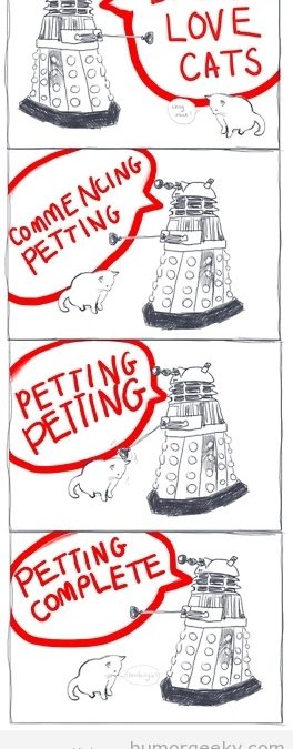 Los Dalek también tienen mascotas