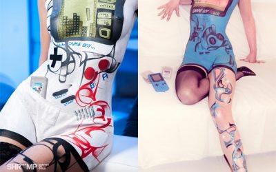 Body art gameboy