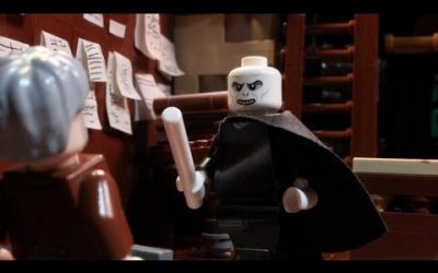 Lego Voldemort Meets Gandalf