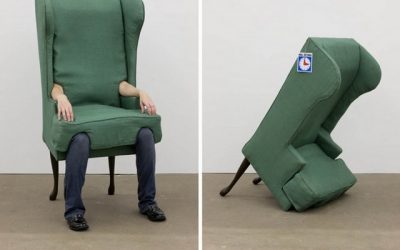 A este sillón le faltan patas
