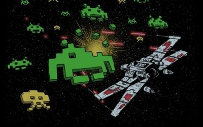 Star Wars Vs Space Invaders