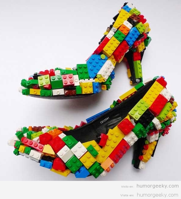 Zapatos de tacón Lego
