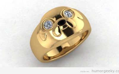 Anillo con forma de Jake de Adventure Time
