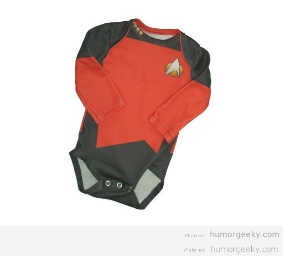 Baby uniforme Star Trek