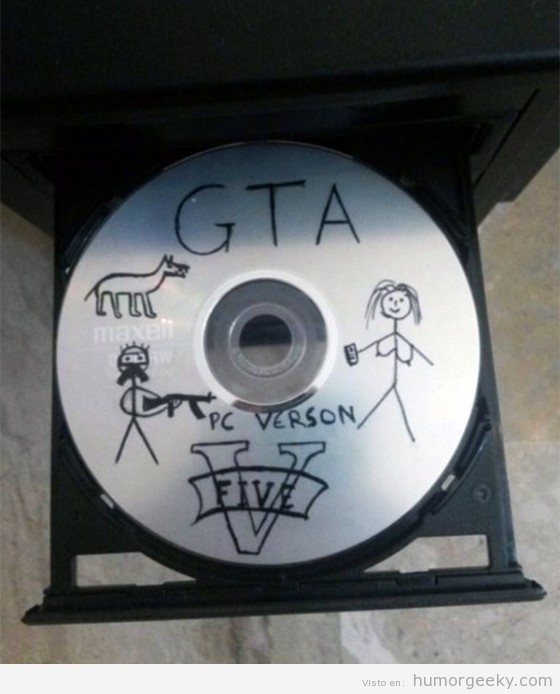 DVD GTA V PC