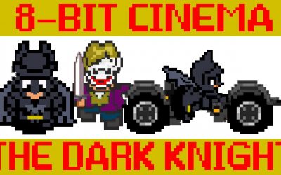 El cabellero oscuro en 8 bits