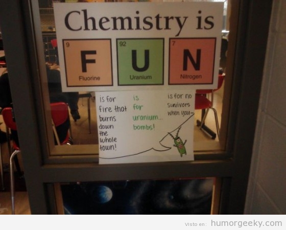La química es divertida