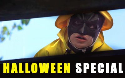 Batman en escenas clásicas de películas de terror