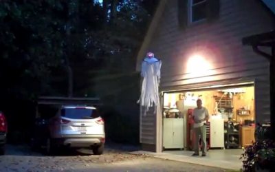 Fantasma por radiocontrol para Halloween