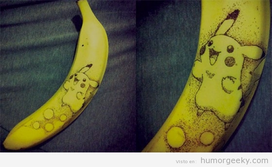 Plátano Pikachu