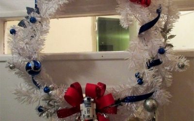 Adorno de Navidad con R2-D2