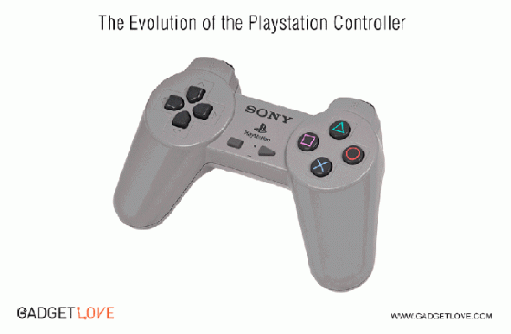 Evolución de los mandos de Playstation