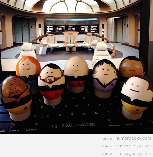 Huevos de Pascua Star Trek