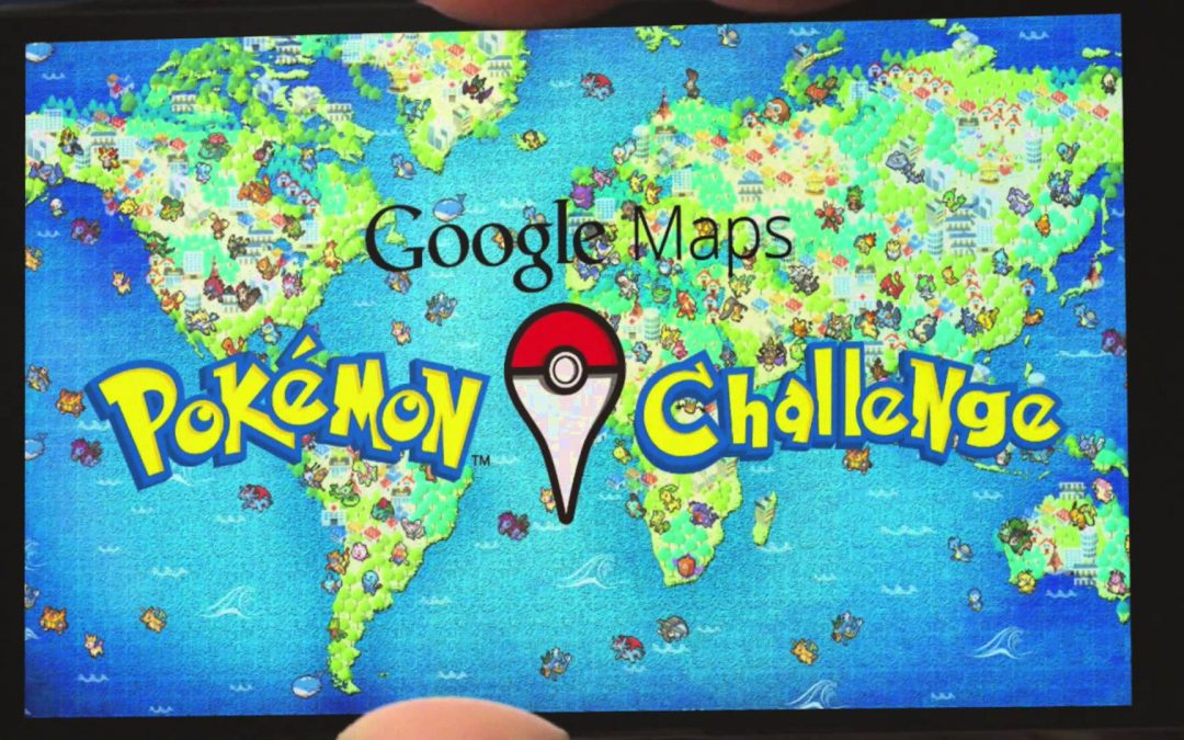 El reto Pokemon de Google Maps