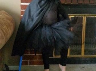 Que tu hija se quiere disfrazar de Darth Vader y de bailarina de ballet? NO PROBLEMO!