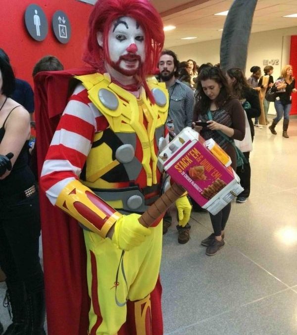 Ronald McThornald, el superhéroe del fast food