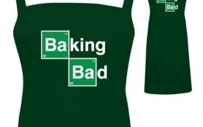 Libro de recetar y delantal de Baking Bad