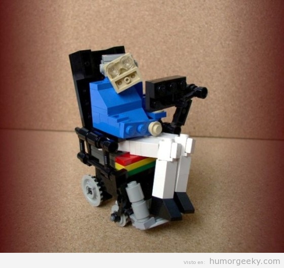 Figura Lego Stephen Hawking