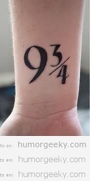 Tatuajes pequeños Harry Potter 5