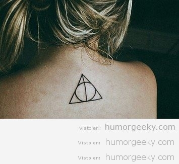 Tatuajes pequeños Harry Potter 3