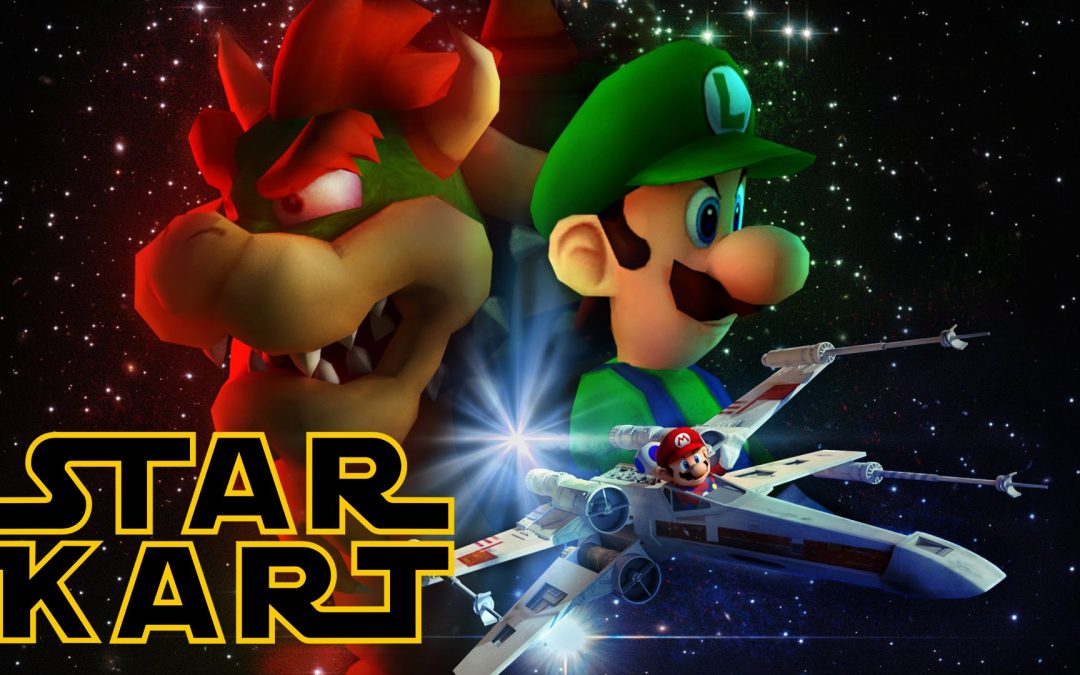 Star Kart, el resultado de Star Wars + Mario Kart (Vídeo)