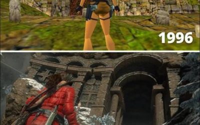 Espectacular lo que ha cambiado Tomb Raider en 20 años!