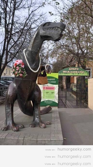 A este parque de dinosaurios en Rusia tengo que ir YA