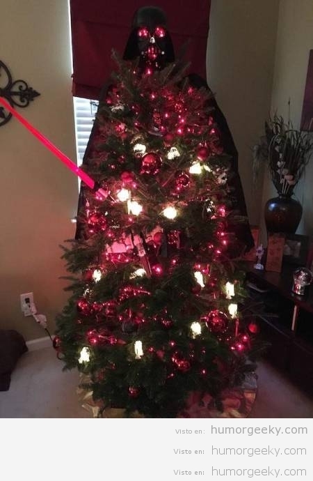 Árbol Navidad Darth Vader