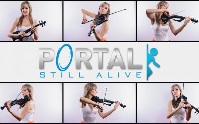 Cover en violín del tema de «Portal»