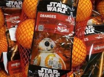 Naranjas de Star Wars