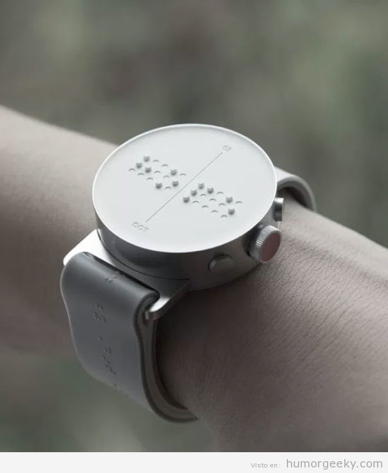 Smartwatch en braille
