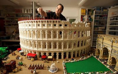 45 Objetos y construcciones con piezas Lego que son alucinantes