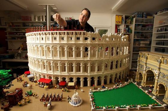Coliseo Roma Lego