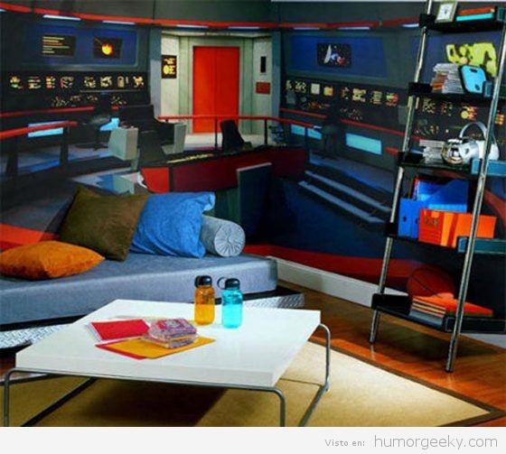 Habitación frik Star Trek