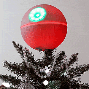 Estrella muerte Star Wars para árbol Navidad