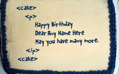 Los mejores pasteles de cumpleaños para programadores