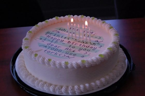 Pastel de cumpleaños para programadores 6